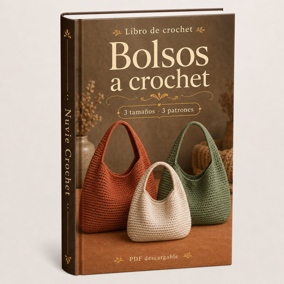 Libro de Crochet: Posavasos que cobran vida